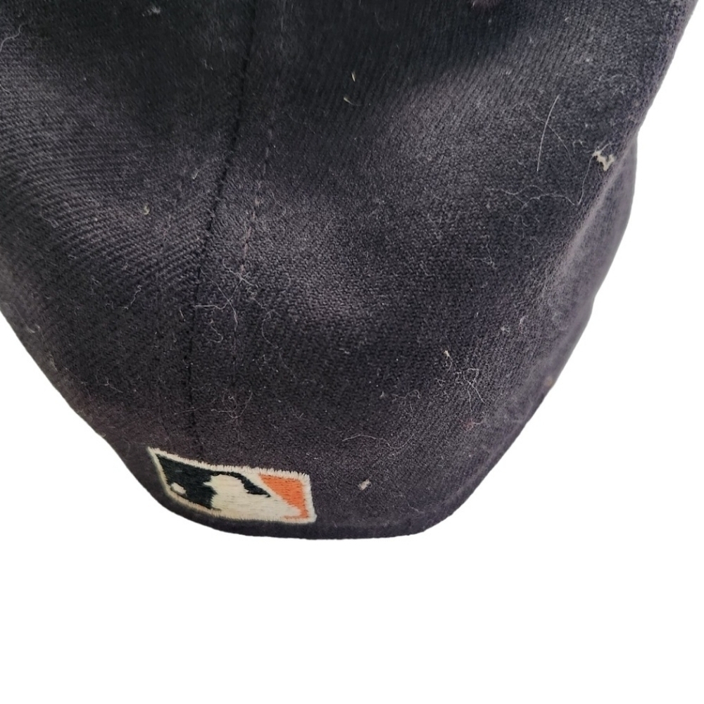 Vintage New Era Baltimore Orioles Wool Fitted Baseball Cap - Picture 2 of 5